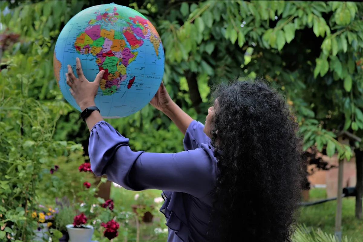 woman, world, international womens day, globe, freedom, female, model, travel, beauty